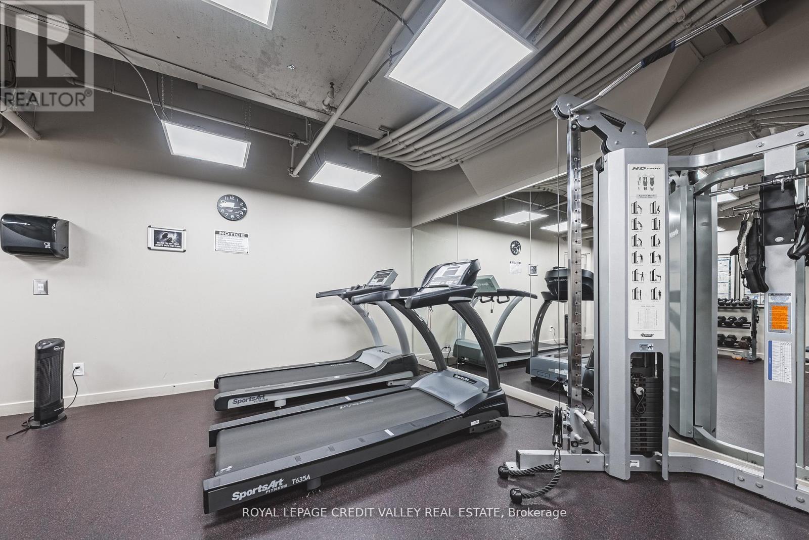 609 - 150 Sudbury Street, Toronto, ON - Indoor Photo Showing Gym Room