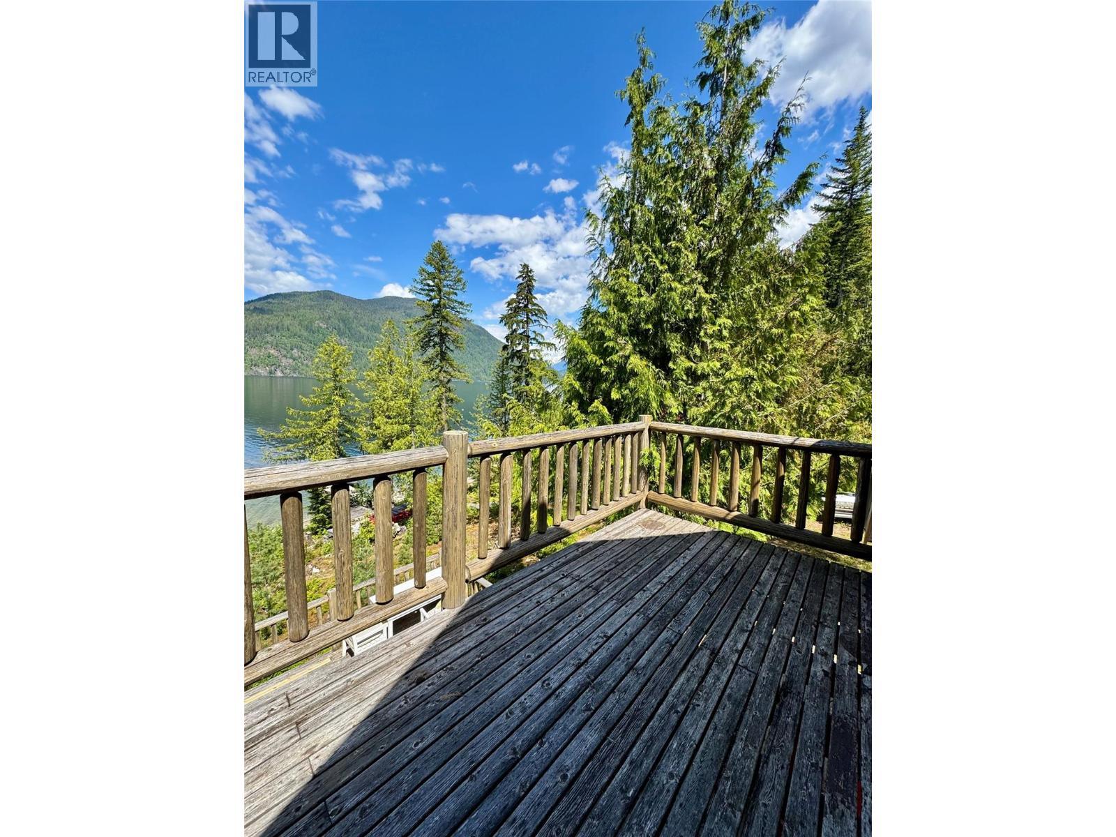 Primary bedroom viewing deck - Lot 4 Pete Martin Bay, Sicamous, BC - Outdoor With Deck Patio Veranda