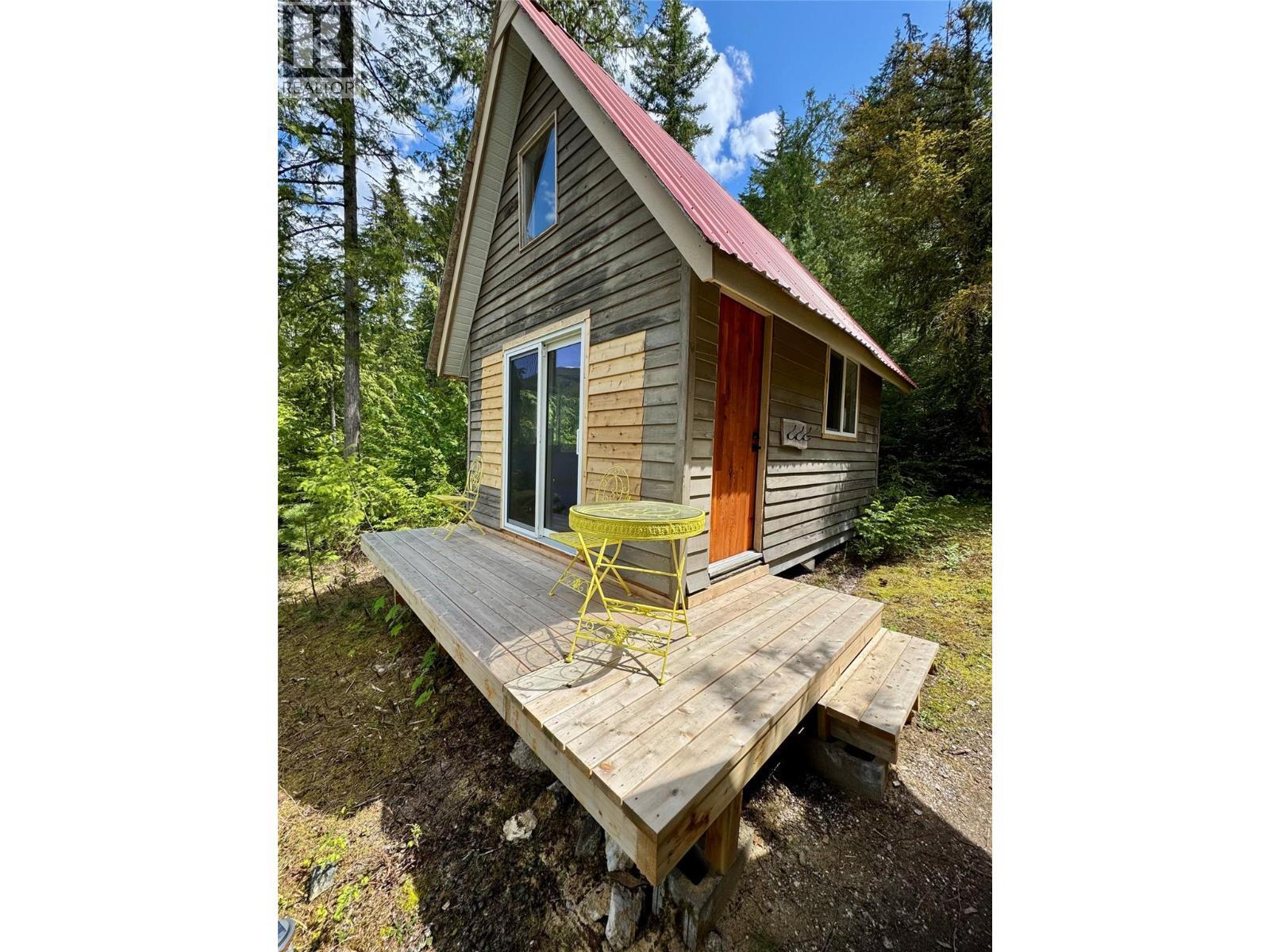 Second cabin - Lot 4 Pete Martin Bay, Sicamous, BC - Outdoor With Deck Patio Veranda