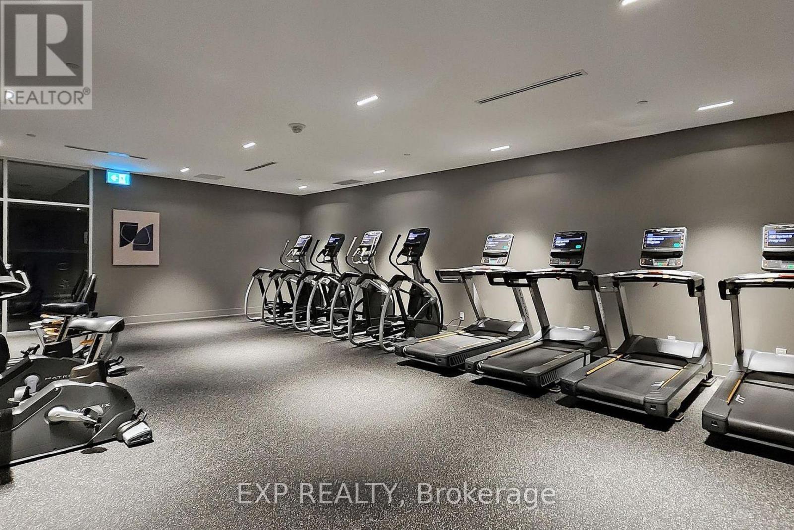607 - 1787 St Clair Avenue W, Toronto, ON - Indoor Photo Showing Gym Room