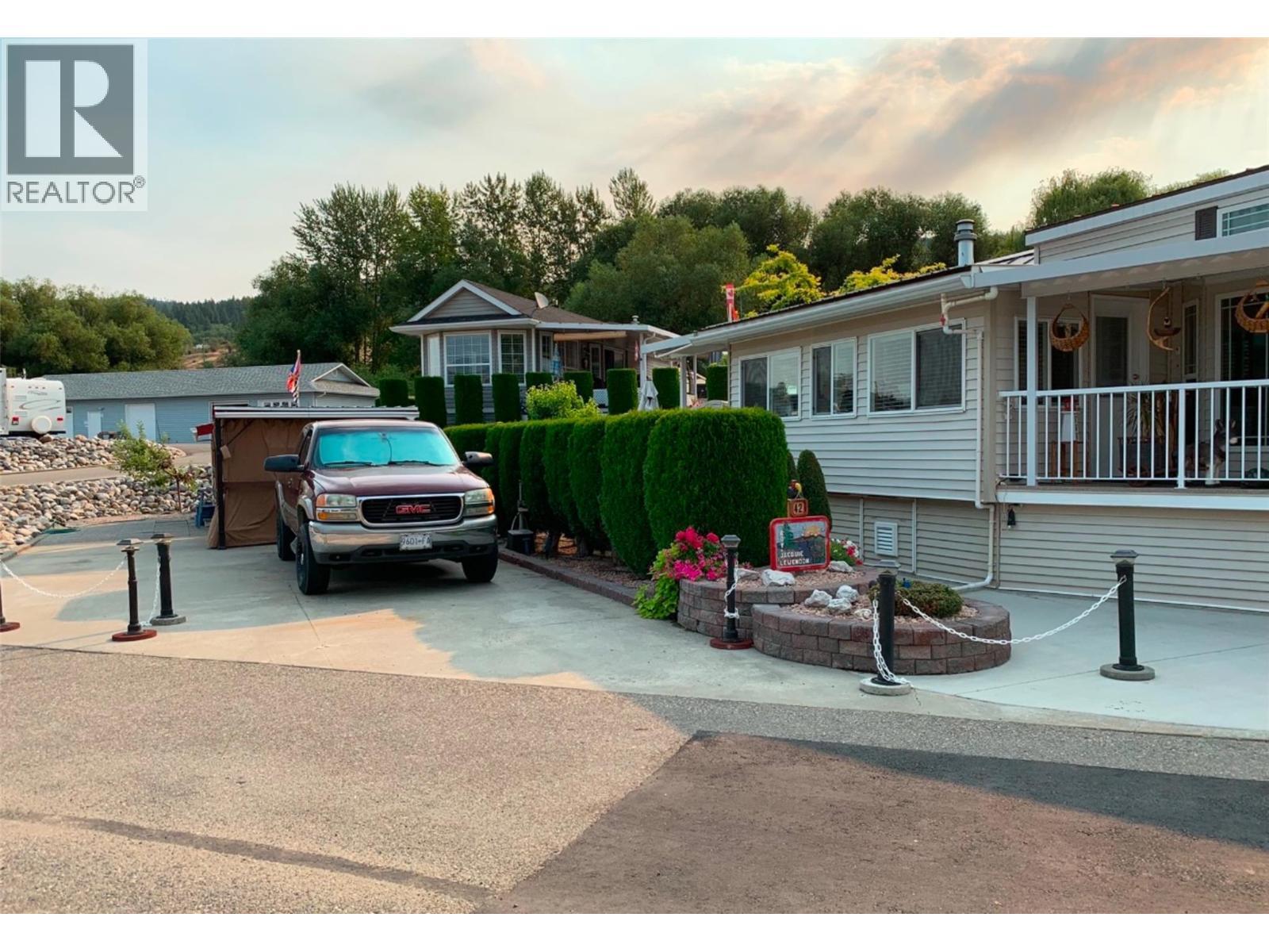 Front view - 8000 Highland Road Lot# 41, Vernon, BC