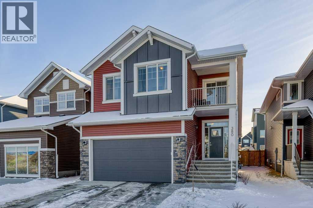 380 Rivercrest View, Cochrane, AB - Outdoor With Facade