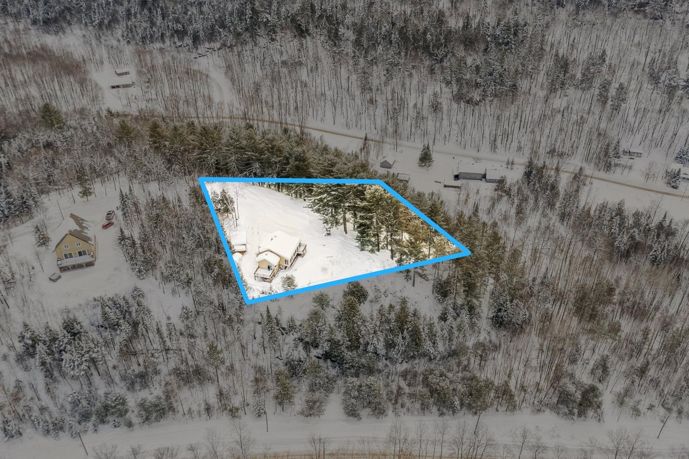 Photo aérienne - 60 Ch. De La Côte-À-Menick, Mandeville, QC -