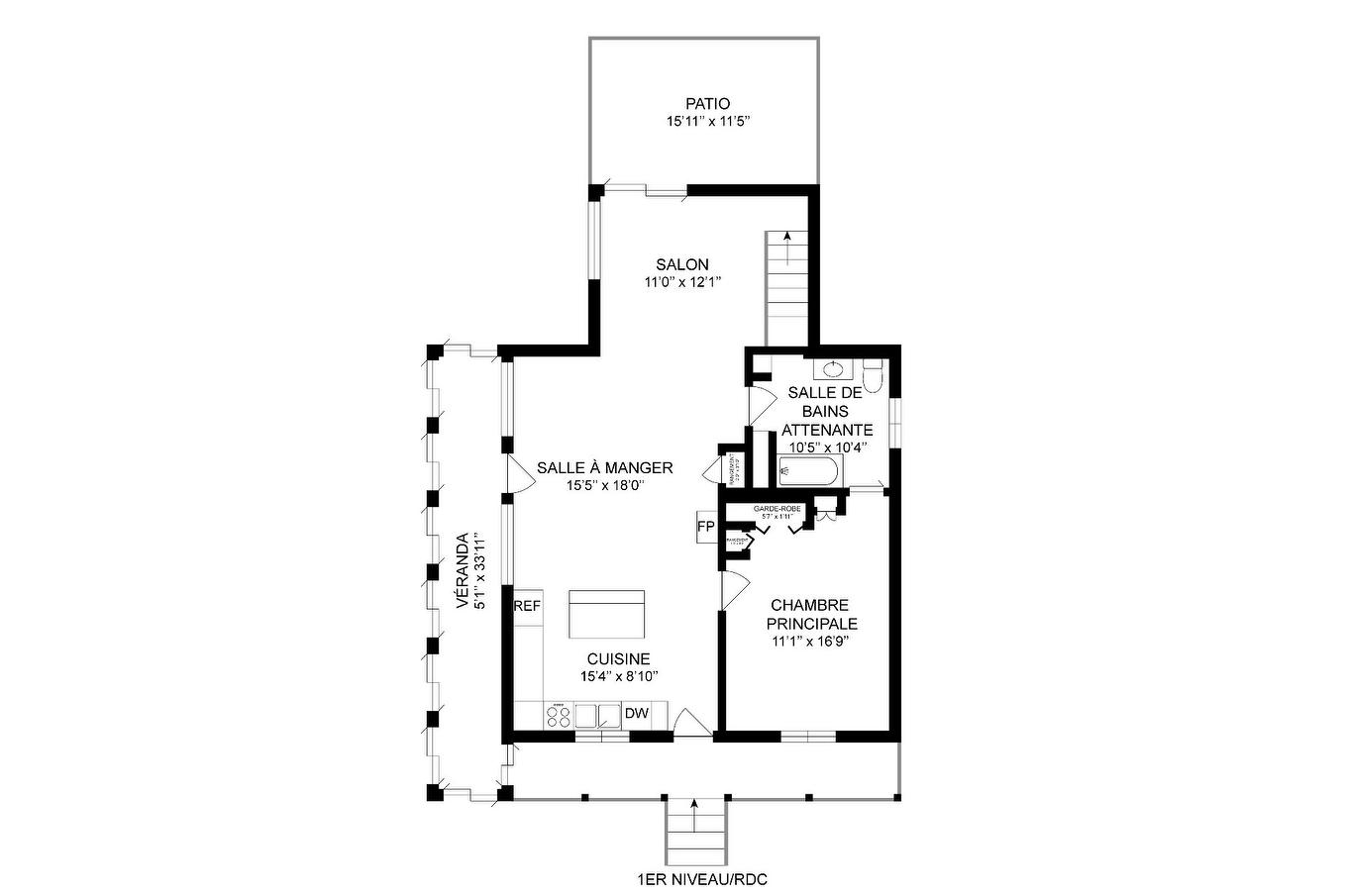 Plan (croquis) - 60 Ch. De La Côte-À-Menick, Mandeville, QC - Other