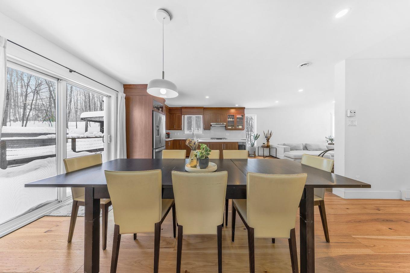 Salle à manger - 21 154E Avenue, Saint-Hippolyte, QC - Indoor Photo Showing Dining Room