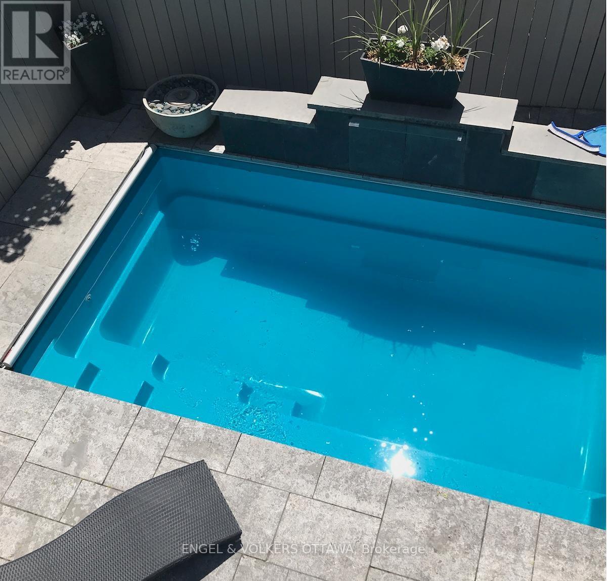 32 Sims Avenue, Ottawa, ON - Outdoor With In Ground Pool With Deck Patio Veranda