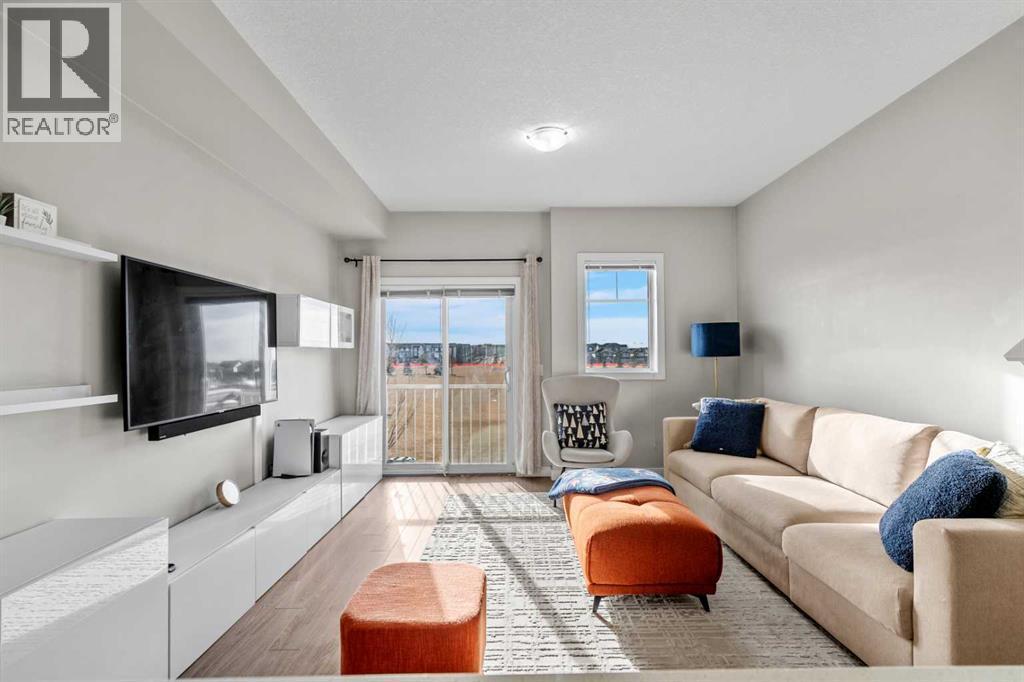 51 Redstone Circle Ne, Calgary, AB - Indoor Photo Showing Living Room