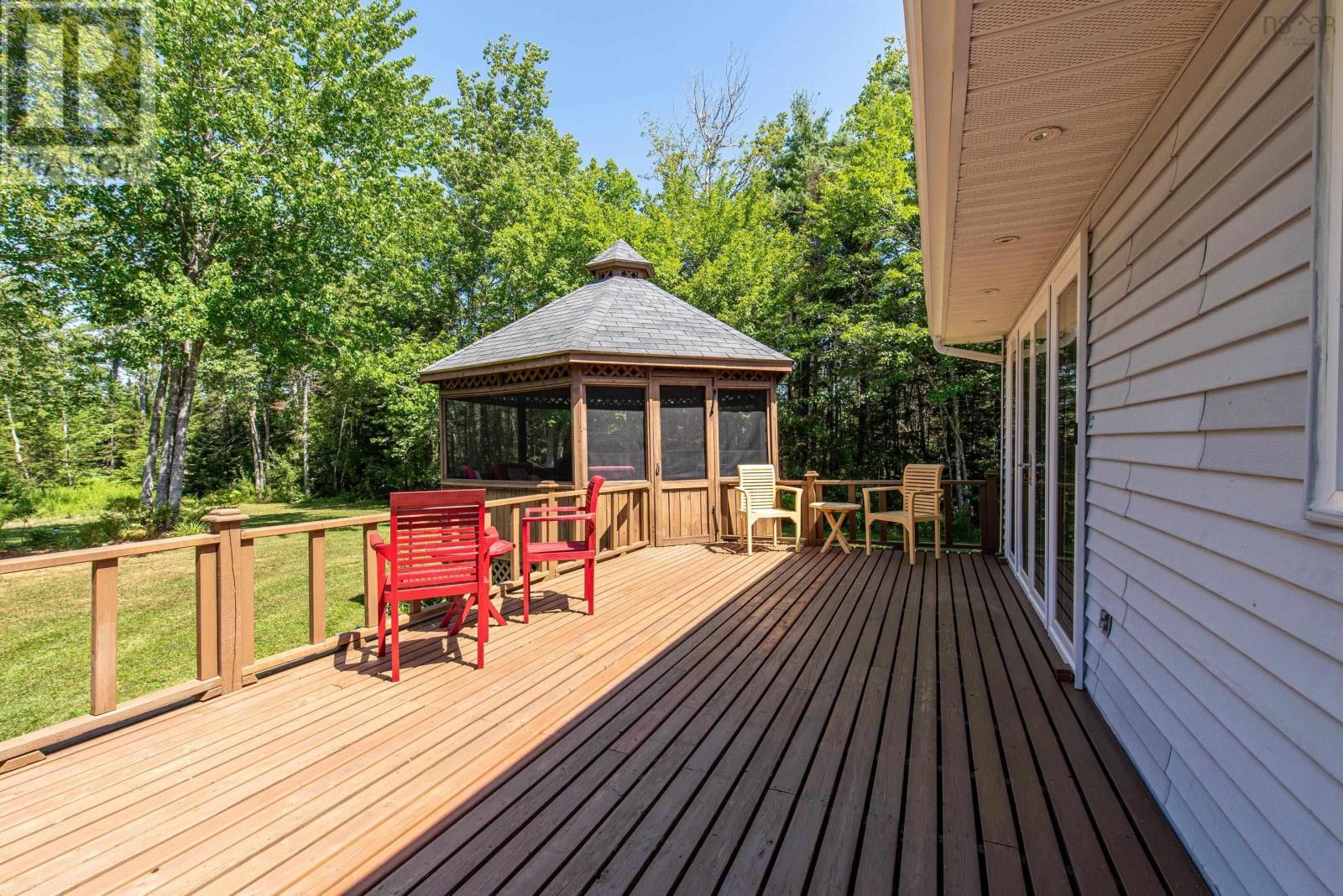 Deck - 617 Highway 277, Dutch Settlement, NS - Outdoor With Deck Patio Veranda