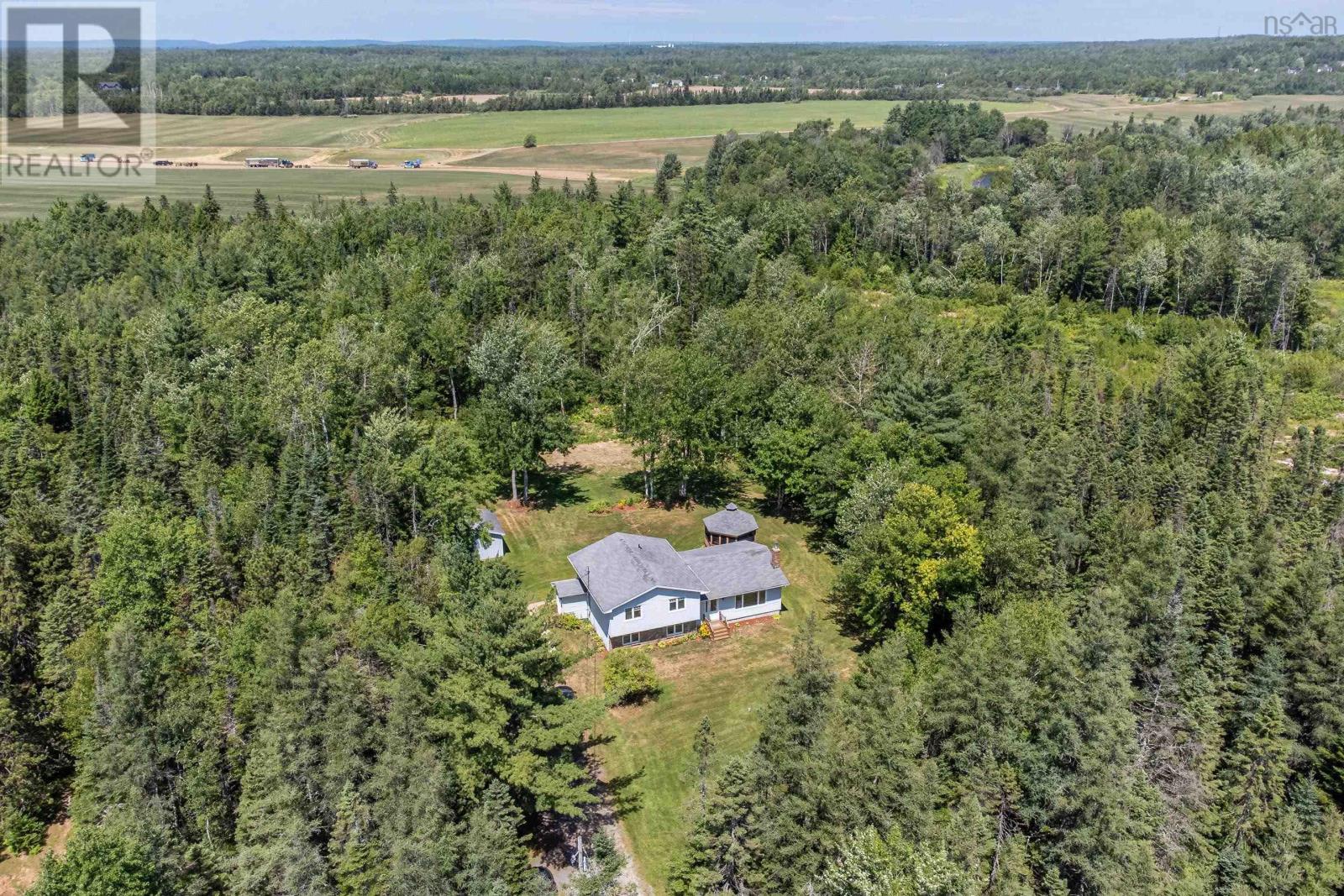 Aerial View - 617 Highway 277, Dutch Settlement, NS - Outdoor With View