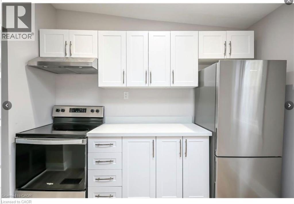 1024 Cannon Street E, Hamilton, ON - Indoor Photo Showing Kitchen With Stainless Steel Kitchen
