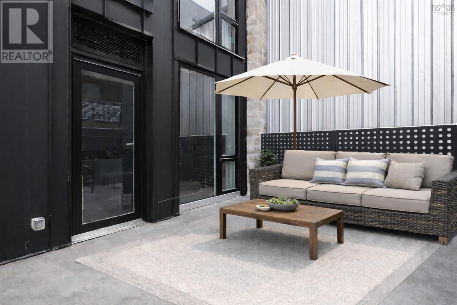 Patio - 102 5684 West Street, Halifax, NS - Indoor Photo Showing Living Room