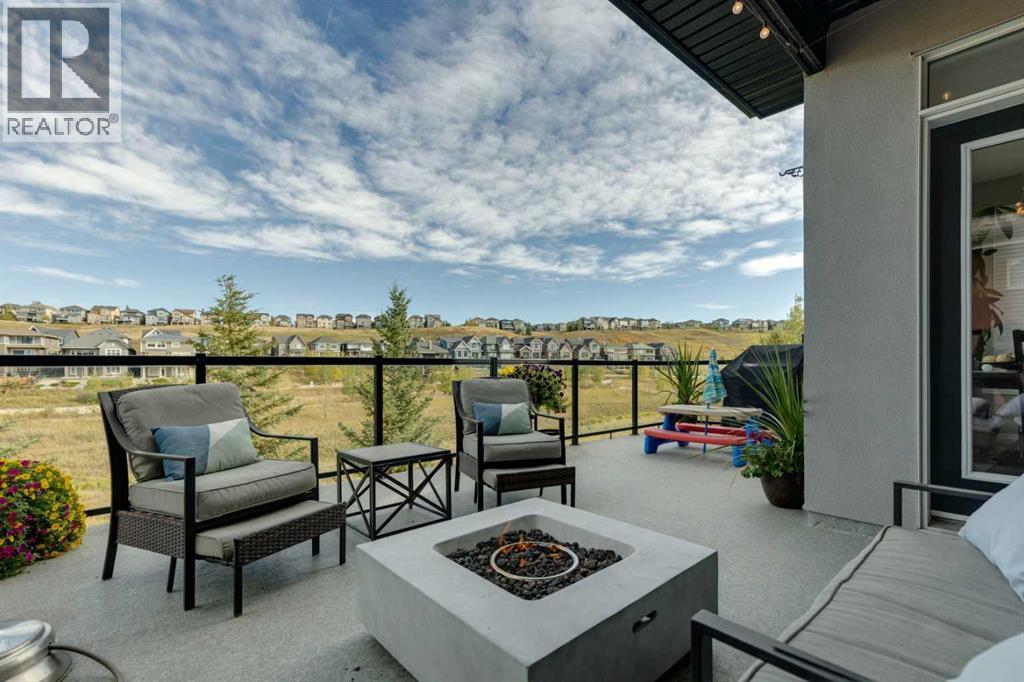 137 Sage Meadows Circle Nw, Calgary, AB - Outdoor With Deck Patio Veranda With View