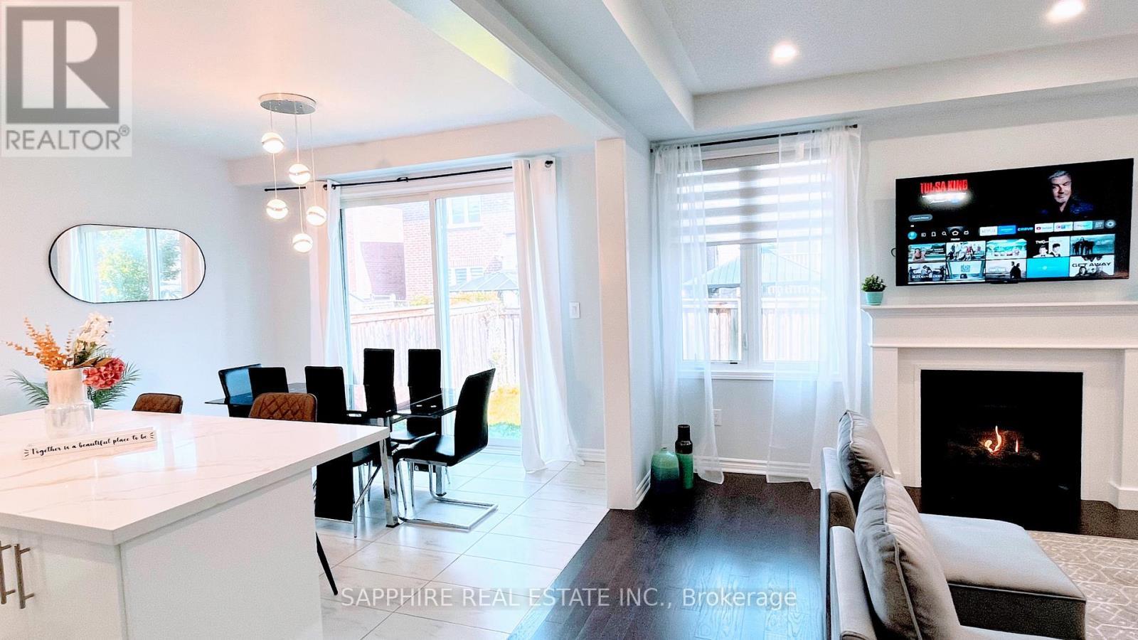 325 Trudeau Drive E, Milton, ON - Indoor With Fireplace