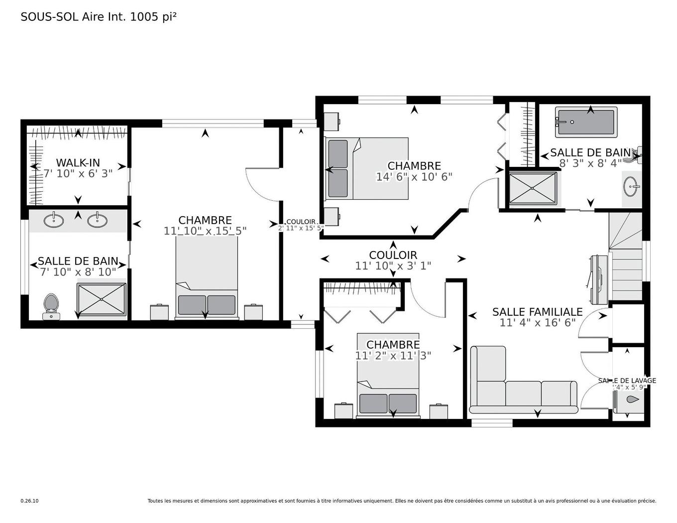 Drawing (sketch) - 1740 Place Des Pentes, Sainte-Adèle, QC - Other