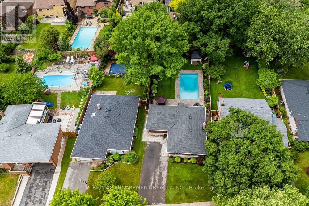 1491 Venta Avenue, Mississauga, ON - Outdoor With In Ground Pool With View