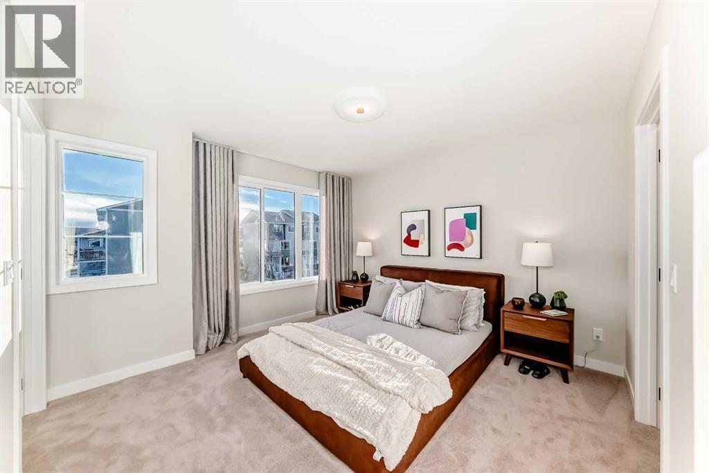 94 Agate Road, Cochrane, AB - Indoor Photo Showing Bedroom