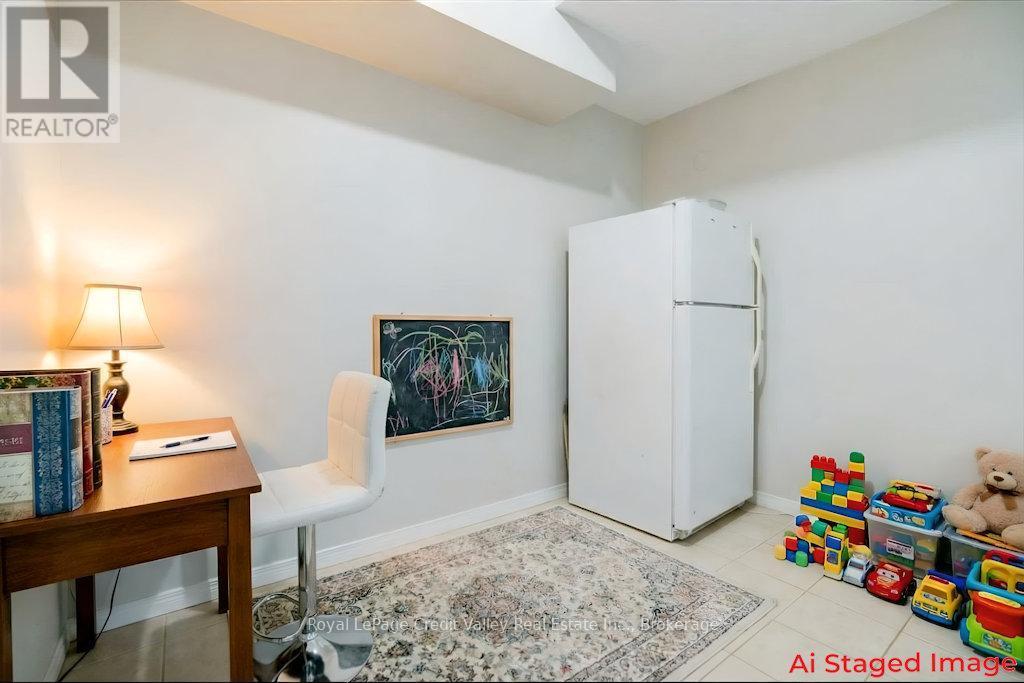 Den Staged - Lower can easily be Additonal Bedroom - 376 Hansen Road N, Brampton (Madoc), ON - Indoor