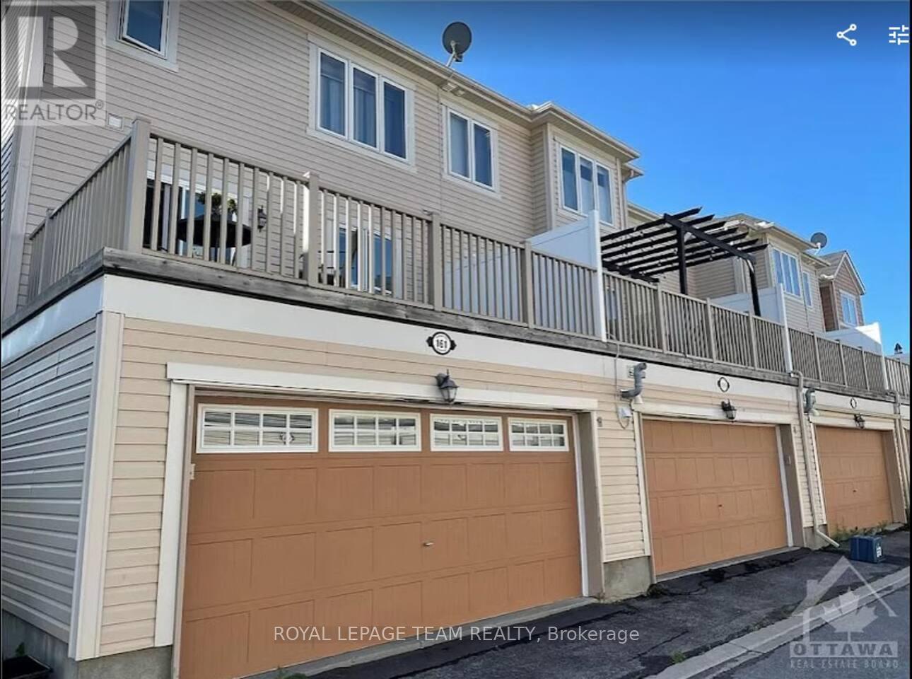 161 Harmattan Avenue, Ottawa, ON - Outdoor With Balcony With Exterior