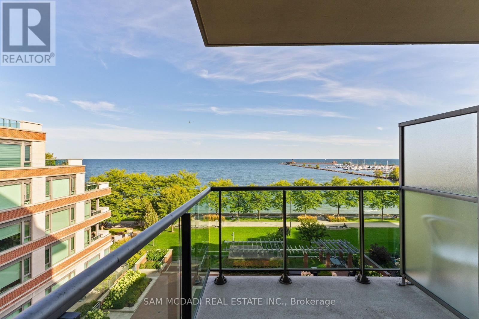 509 - 65 Port Street E, Mississauga, ON - Outdoor With Body Of Water With Balcony With View