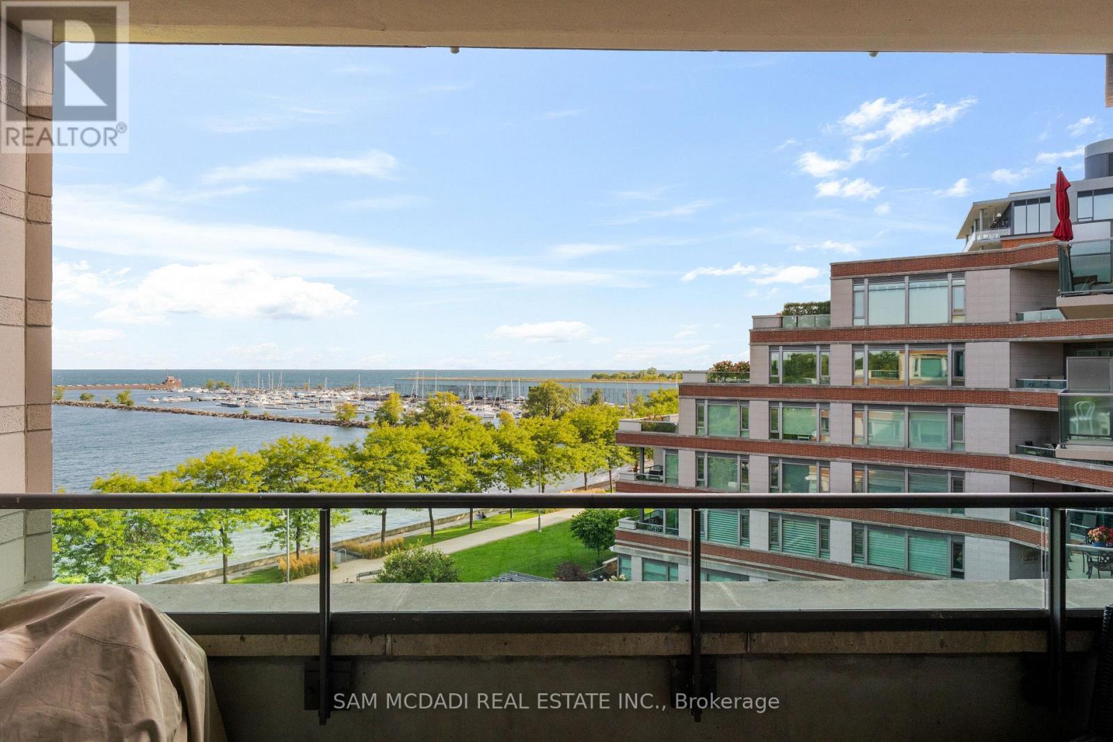 509 - 65 Port Street E, Mississauga, ON - Outdoor With Balcony With View