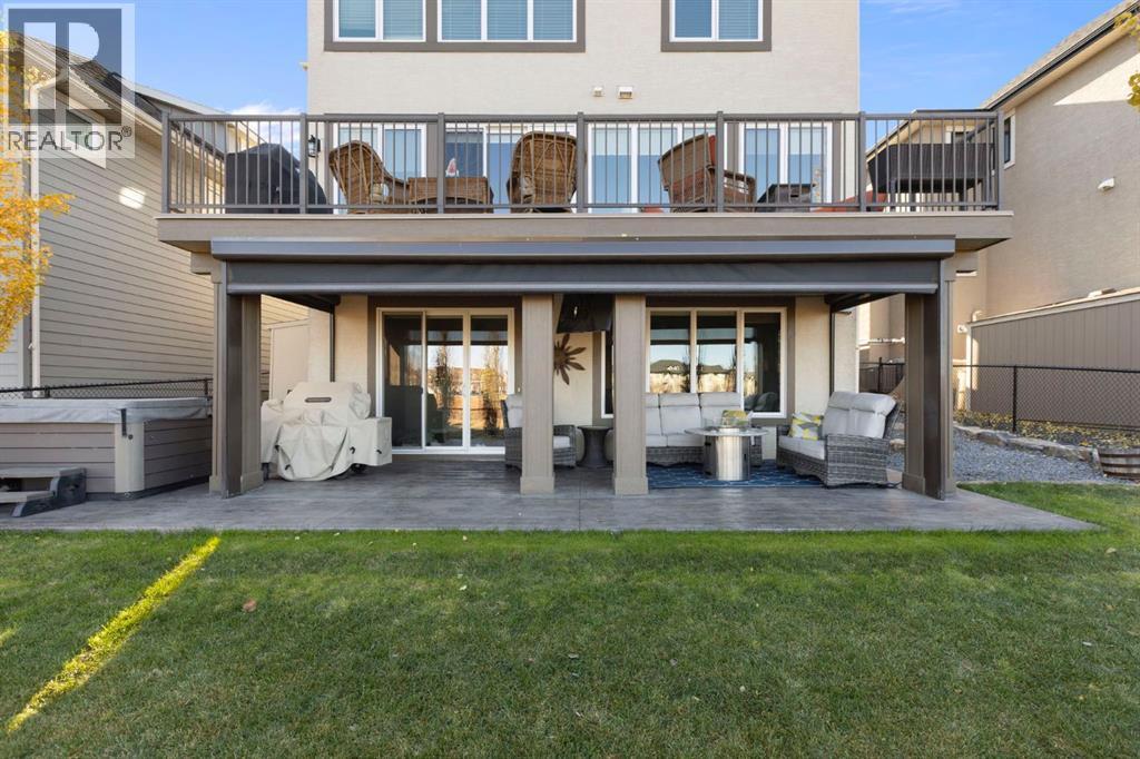 52 Elgin Estates View Se, Calgary, AB - Outdoor With Deck Patio Veranda