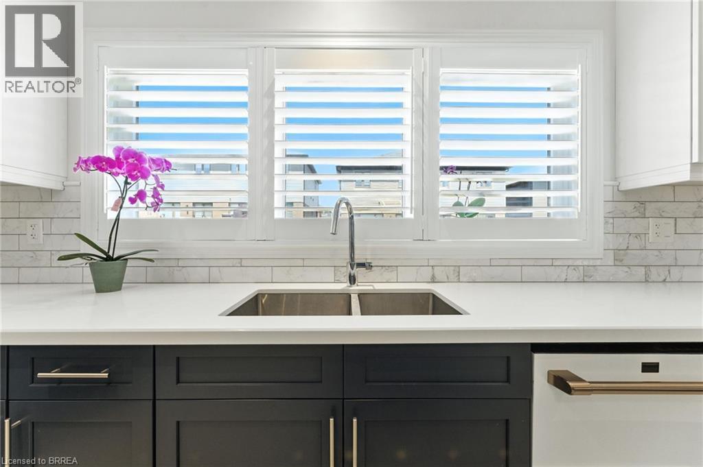 38 Lydia Lane, Paris, ON - Indoor Photo Showing Kitchen With Double Sink