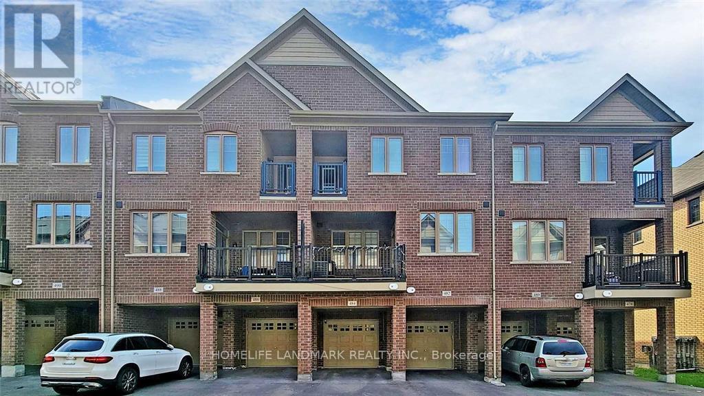 484 Arthur Bonner Avenue, Markham, ON - Outdoor With Balcony With Facade
