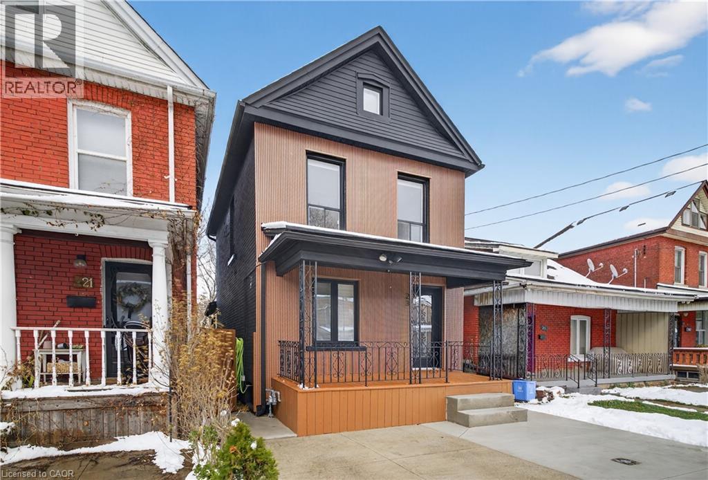 23 Edward Street, Hamilton, ON - Outdoor With Deck Patio Veranda