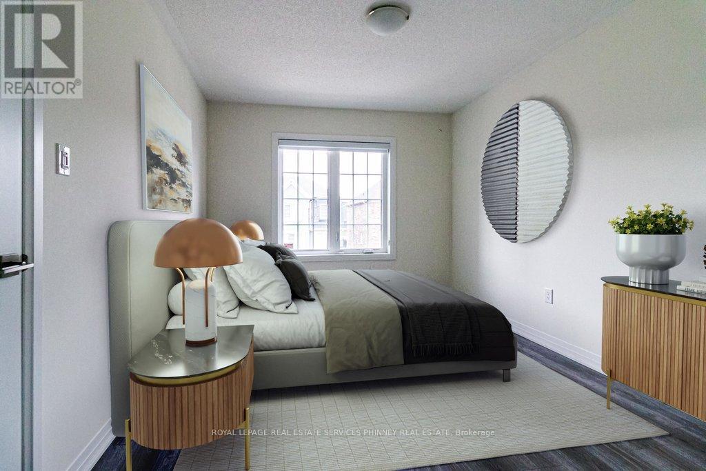Virtually Staged - 124 Stork Street, Oakville, ON - Indoor Photo Showing Bedroom