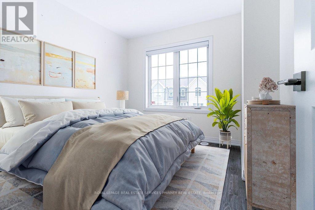 Virtually Staged - 124 Stork Street, Oakville, ON - Indoor Photo Showing Bedroom