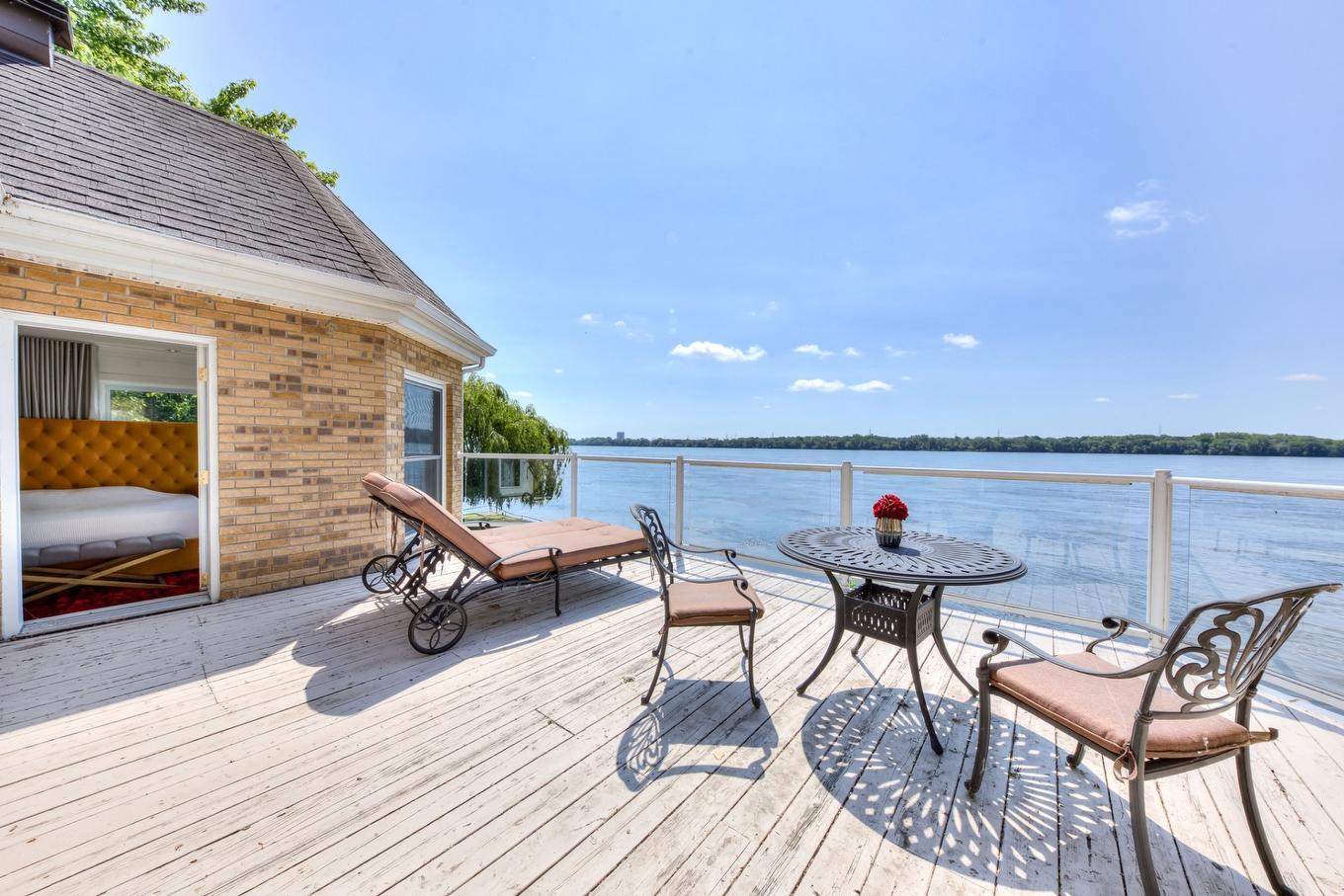 Balcon - 8730 Boul. Lasalle, Montréal (Lasalle), QC - Outdoor With Body Of Water With Deck Patio Veranda With Exterior