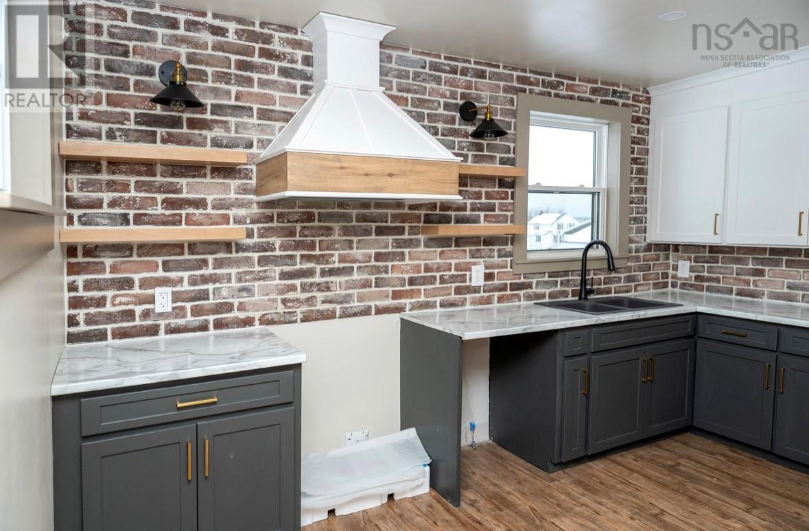 Kitchen - 49 Ocean Avenue, Dominion, NS - Indoor Photo Showing Kitchen With Double Sink