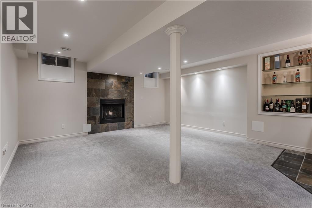 2055 Mountain Grove Avenue, Burlington, ON - Indoor With Fireplace