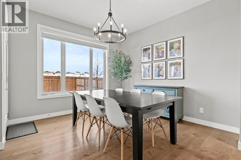 85 Mount Rae Heights, Okotoks, AB - Indoor Photo Showing Dining Room