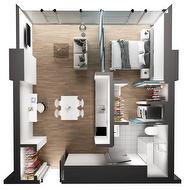 2808-1155 Rue de la Montagne Montréal (Ville-Marie), QC H3G 0C7