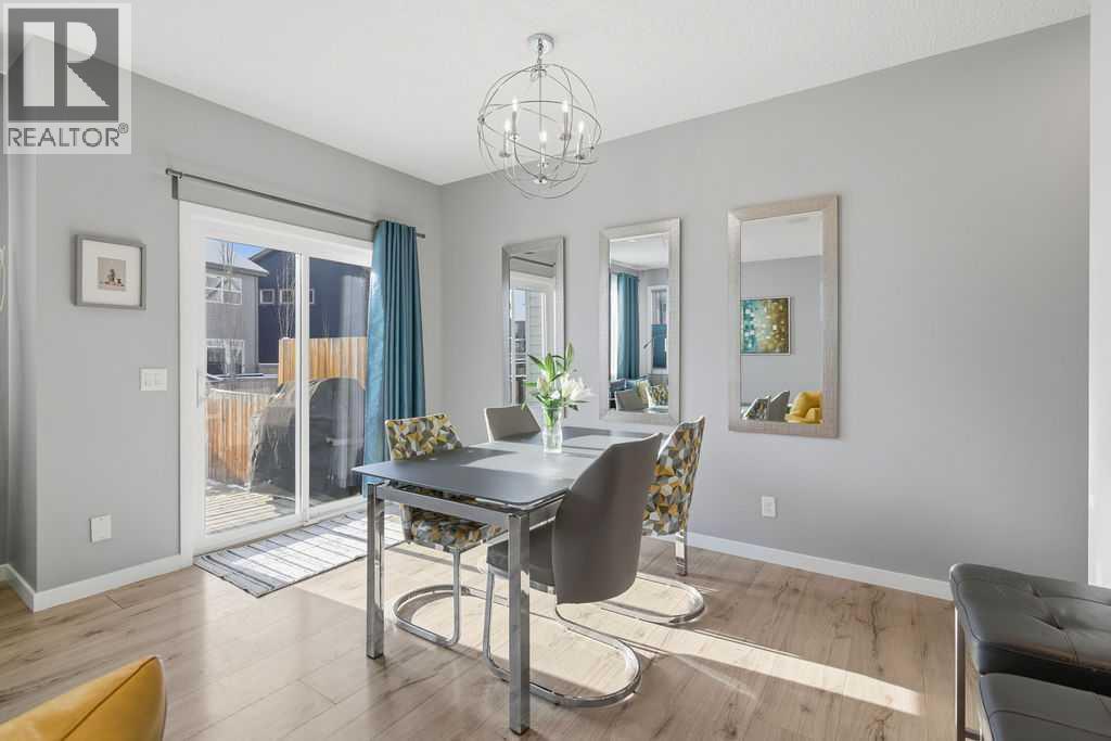 105 Chaparral Valley Crescent Se, Calgary, AB - Indoor Photo Showing Dining Room