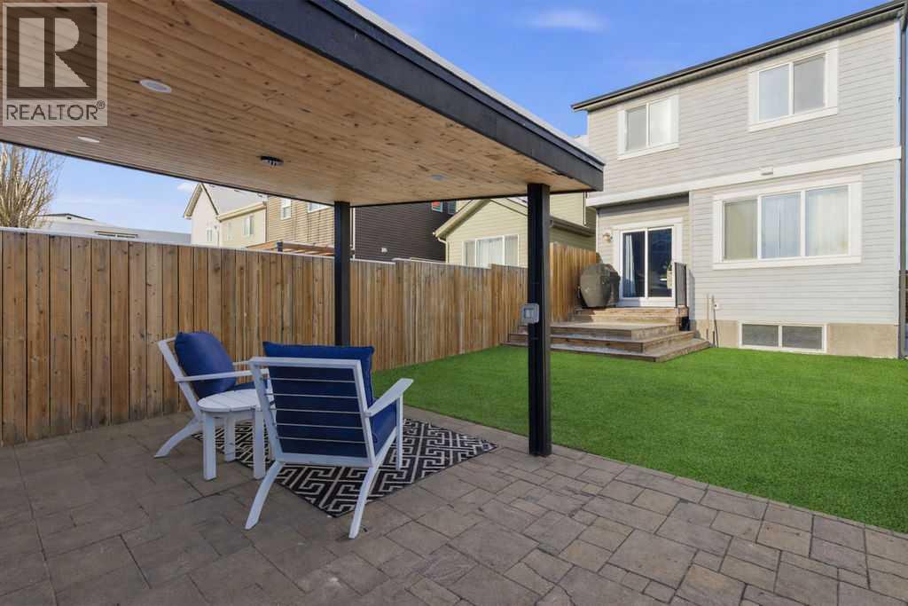 105 Chaparral Valley Crescent Se, Calgary, AB - Outdoor With Deck Patio Veranda With Exterior