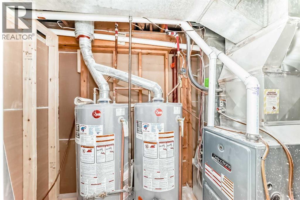 1242 Mardale Drive Ne, Calgary, AB - Indoor Photo Showing Basement