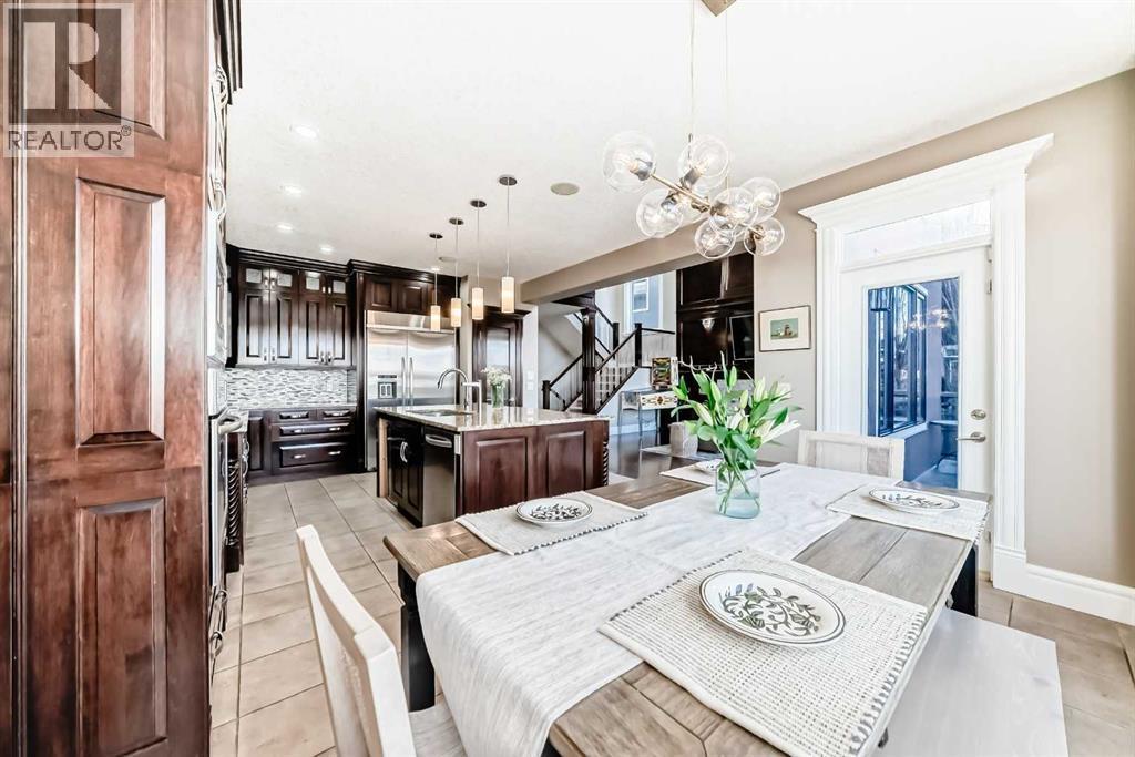 115 Wentworth Hill Sw, Calgary, AB - Indoor Photo Showing Dining Room