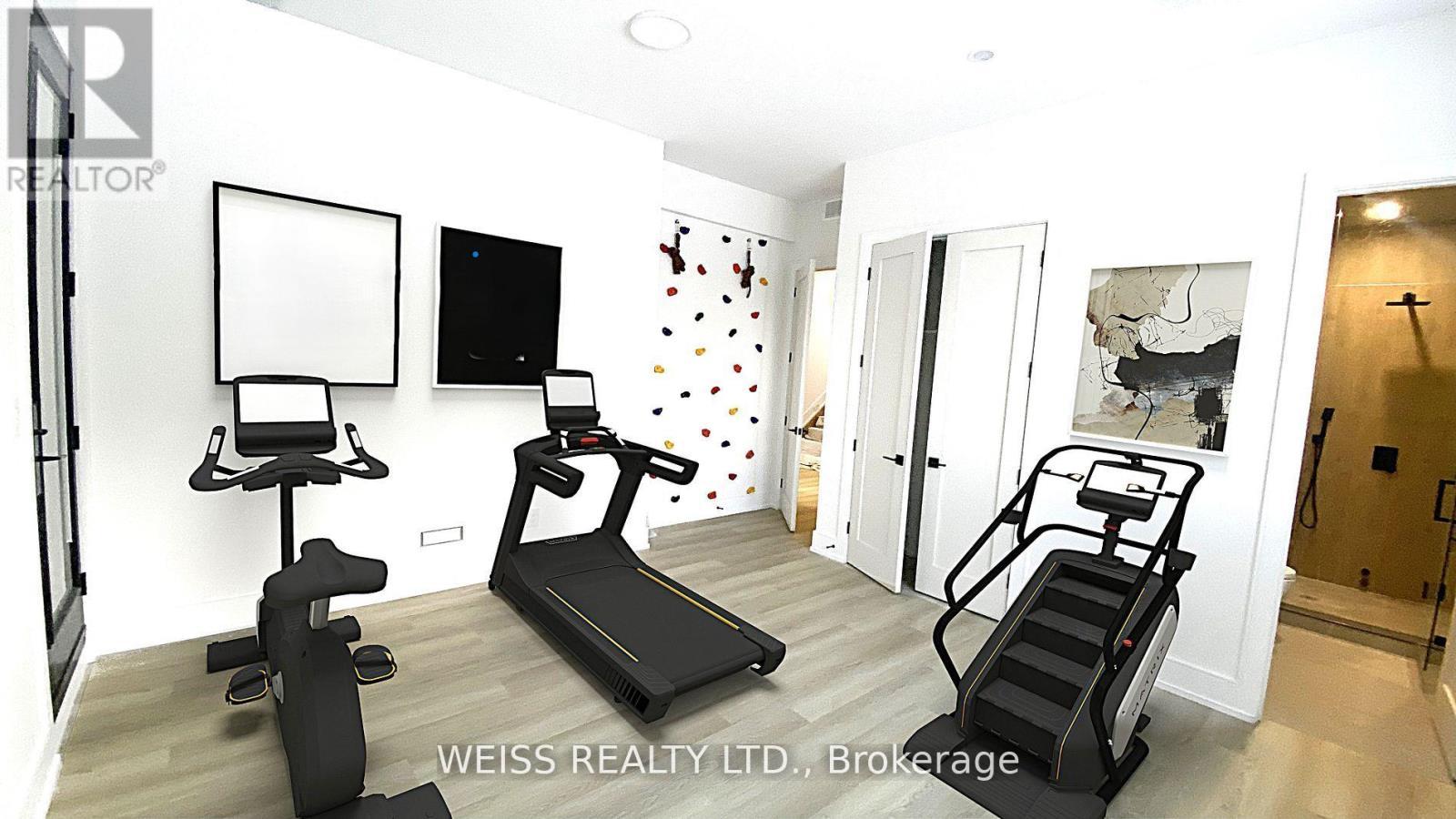 137 Bannockburn Avenue, Toronto, ON - Indoor Photo Showing Gym Room