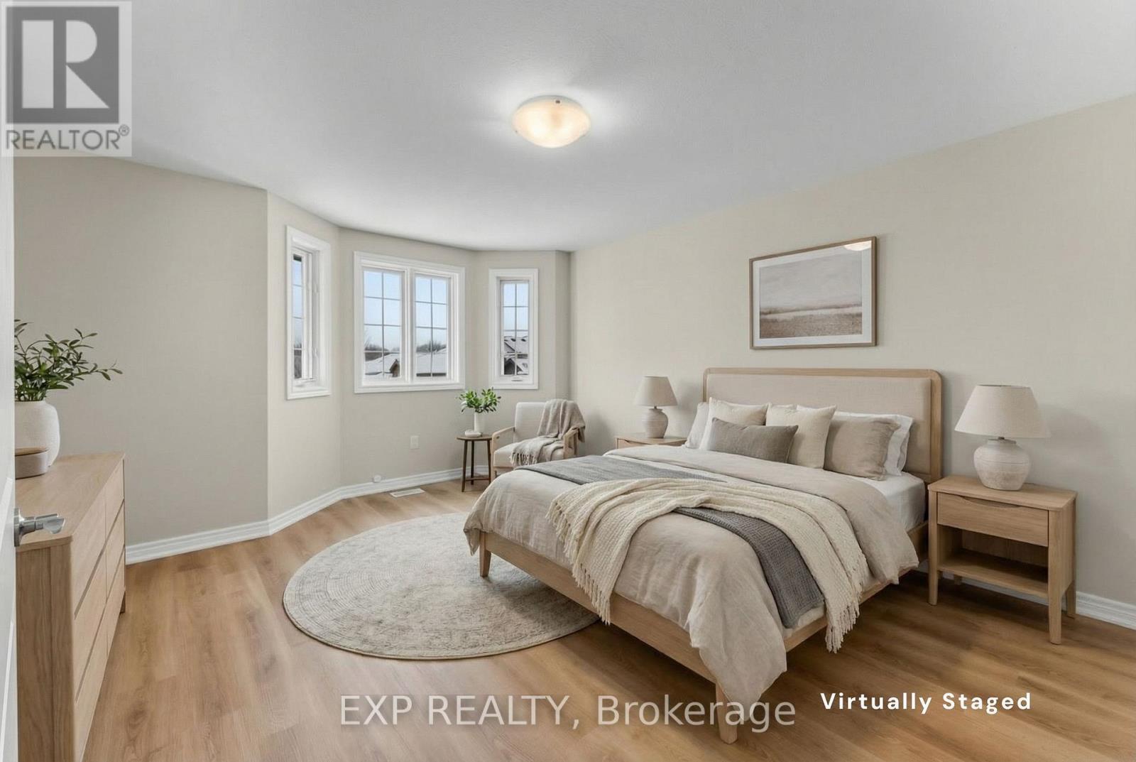 Virtually staged - 8329 Atack Court, Niagara Falls (Ascot), ON - Indoor Photo Showing Bedroom