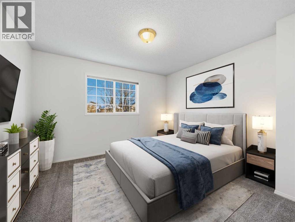 626 Hawkstone Manor Nw, Calgary, AB - Indoor Photo Showing Bedroom