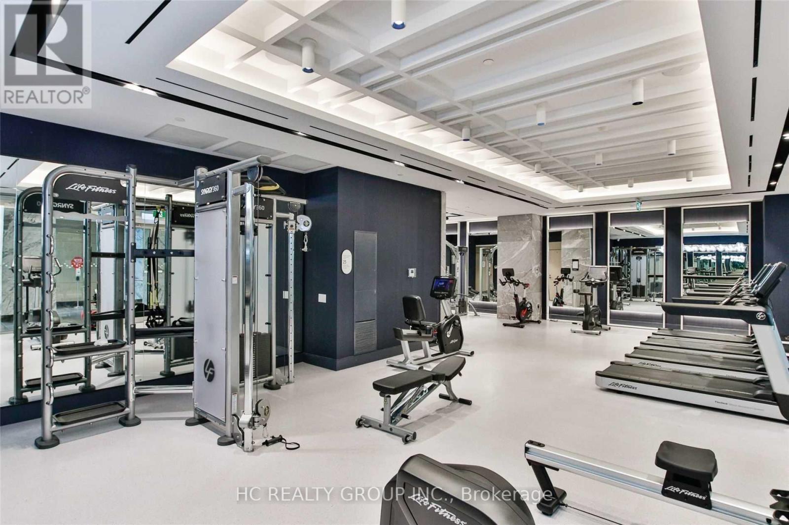 309 - 118 Merchants Wharf Avenue, Toronto, ON - Indoor Photo Showing Gym Room