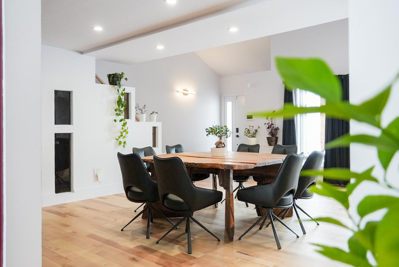 Dining room - 300 Rue Masson, Saint-Pierre-Les-Becquets, QC - Indoor Photo Showing Dining Room