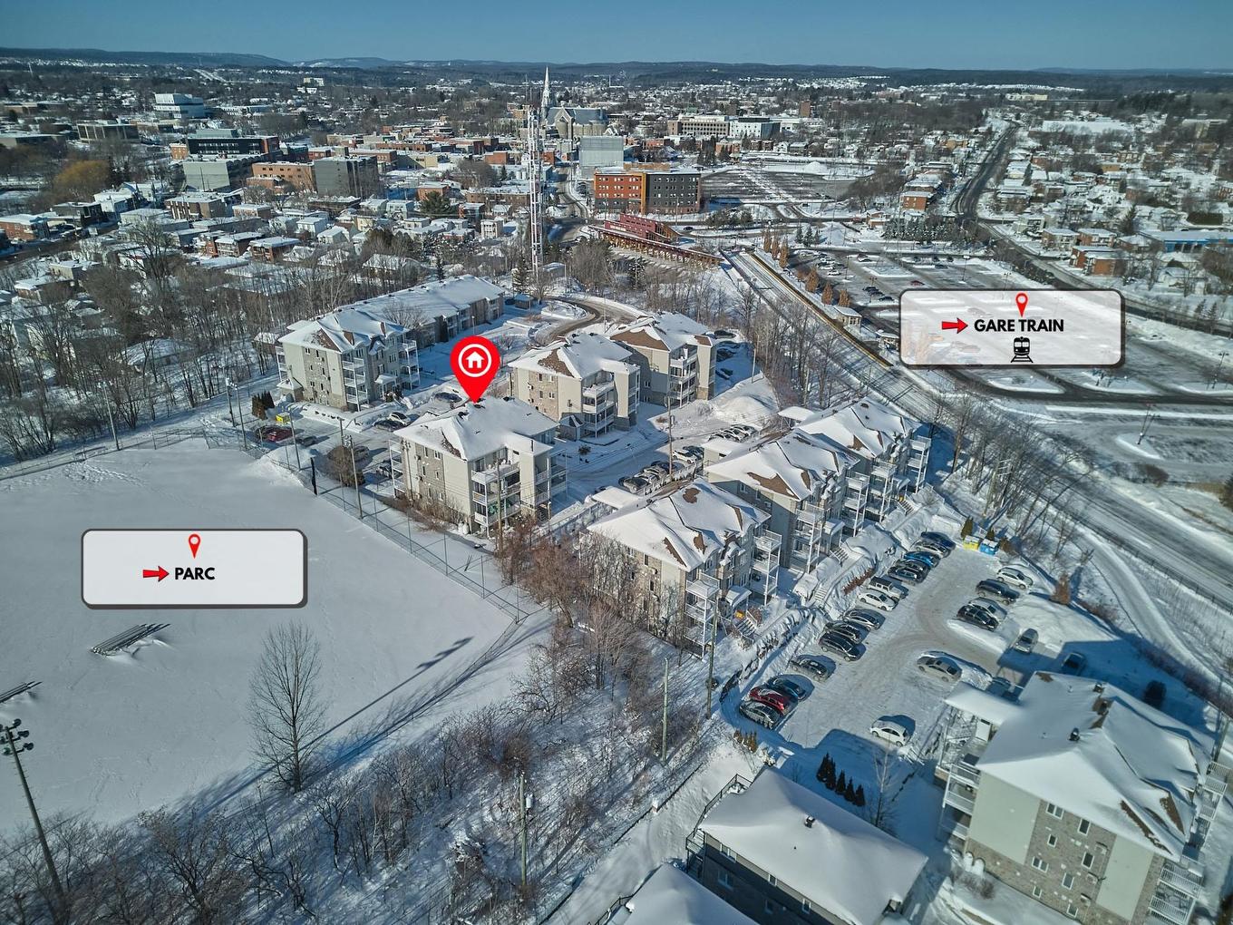 Photo aérienne - 1-340 Rue Cherrier, Saint-Jérôme, QC - Outdoor With View