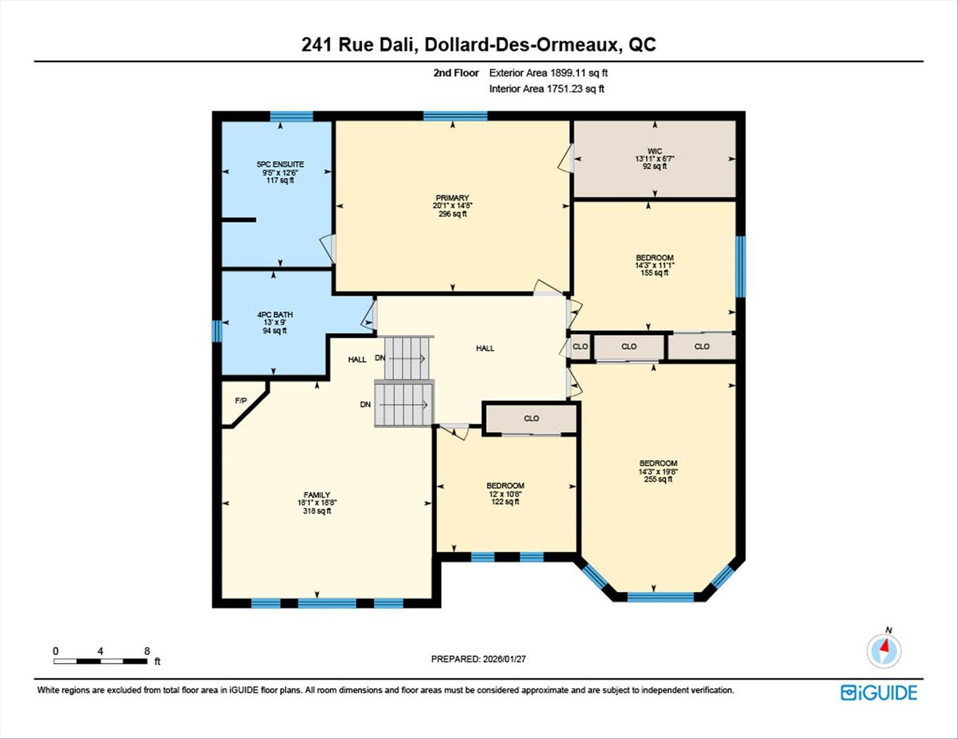 Drawing (sketch) - 241 Rue Dali, Dollard-Des-Ormeaux, QC - Other