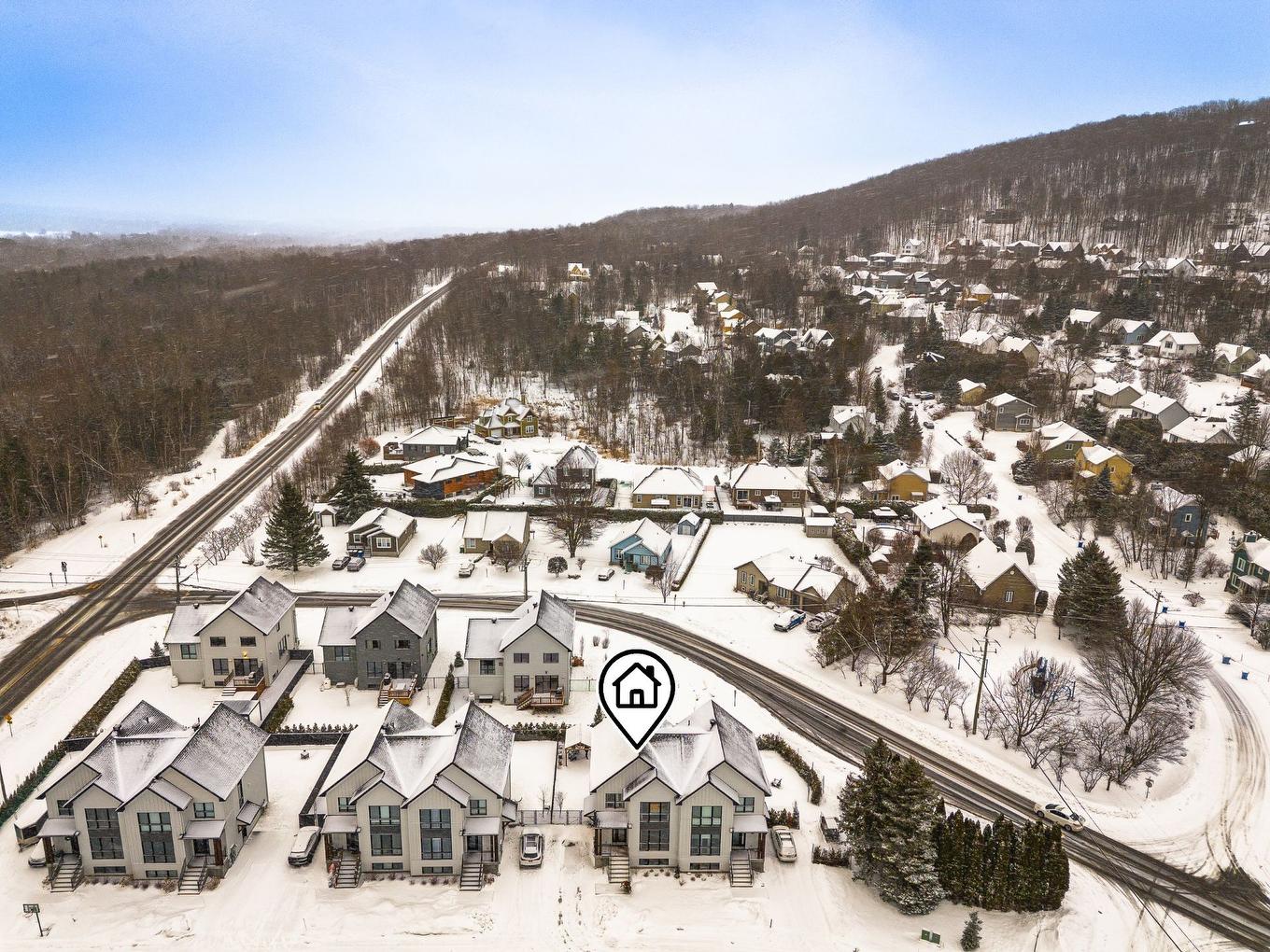 Photo aérienne - 2-138Z Rue De Saguenay, Bromont, QC - Outdoor