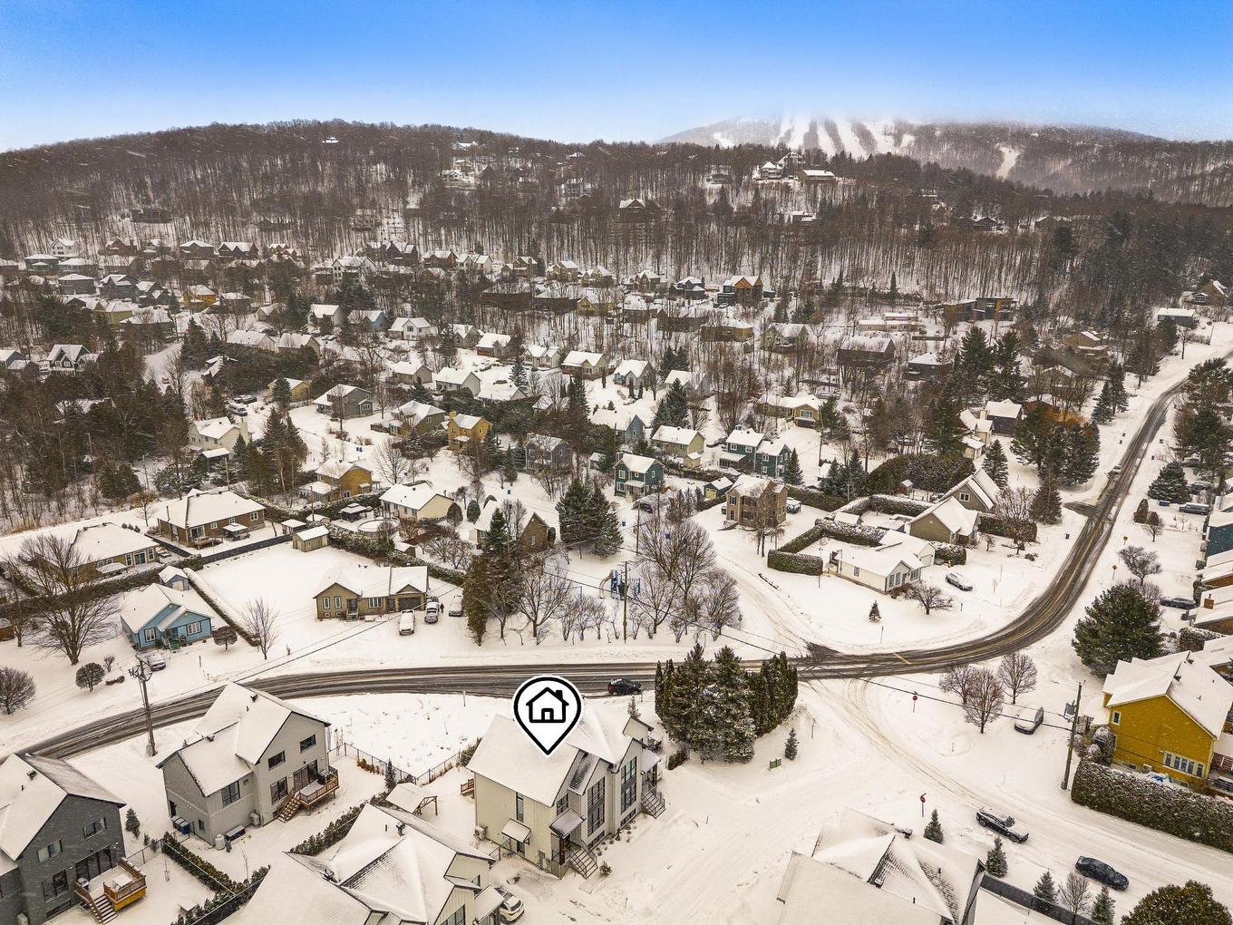 Photo aérienne - 2-138Z Rue De Saguenay, Bromont, QC - Outdoor With View