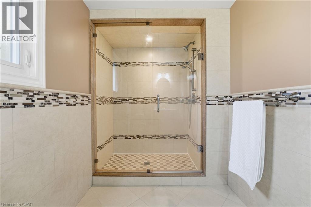 Primary Ensuite Shower - 84 Chatterson Drive, Ancaster, ON - Indoor Photo Showing Bathroom