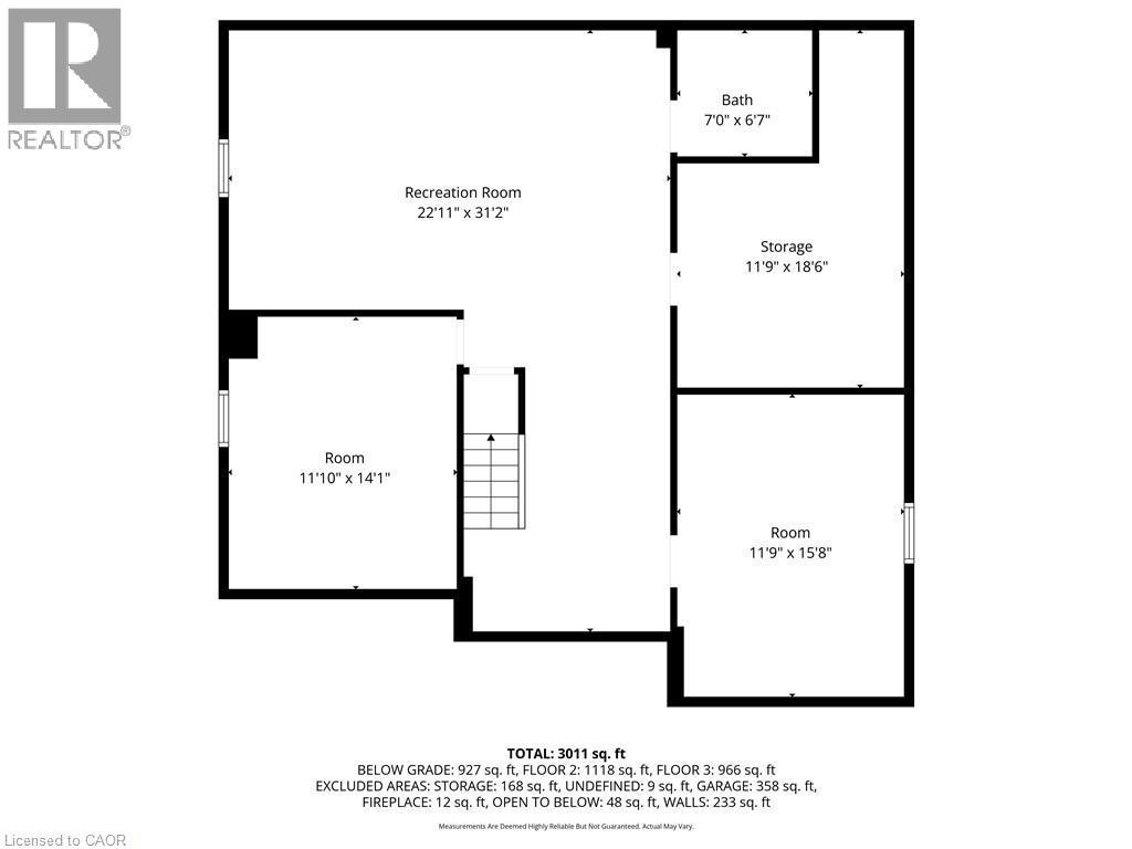 Basement level - 84 Chatterson Drive, Ancaster, ON - Other